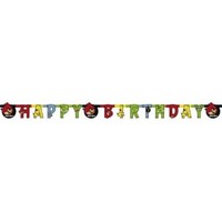 Girlande Happy Birthday Angry Birds 180 Cm