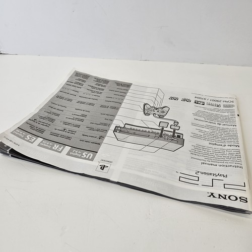 Sony PlayStation 2 PS2 Console Instruction Manual & SCPH-30001 97000 - Picture 7 of 8