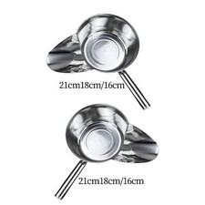 Stainless Steel French Fry Scoop Portable for Popcorn French Fries Dry Goods