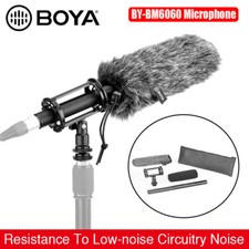BOYA Shotgun Microphone BY-BM6060 TV Interview Indie Films Phantom Powered Mic