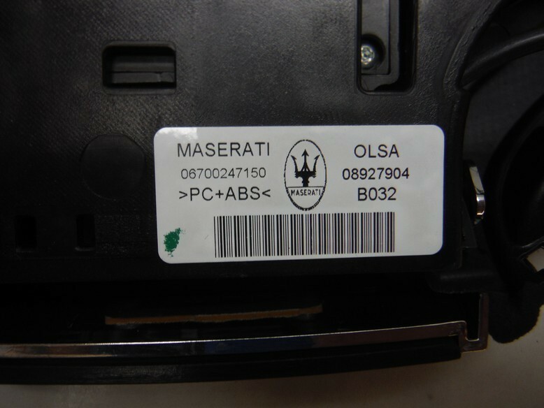 2014-2017 MASERATI GHIBLI INTERIOR OVERHEAD MAP LIGHT OEM 06700247150