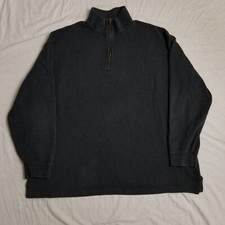 Polo Ralph Lauren 1/4 Zip Sweater Gray Pullover Pony Logo Size 2XLT Tall