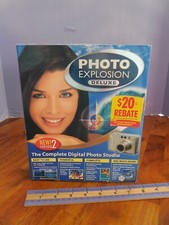 Photo Explosion Deluxe Version 2 Digital Photo Studio  User Manual  4 CDs - B