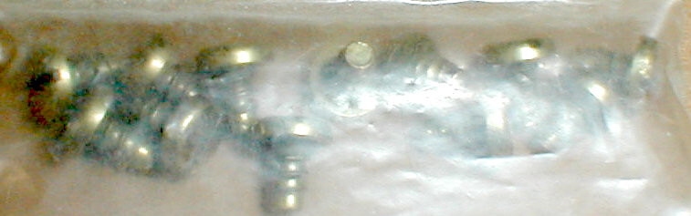 12 Self Tapping S.M. Screws Original 4 X 3/16" by BuzCo #53 Vintage Slot Car NOS