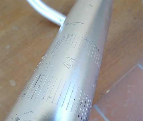ITM SCATTO MANUBRIO ERGOPOWER BICI CORSA VINTAGE HANDLEBAR - Foto 7 di 9