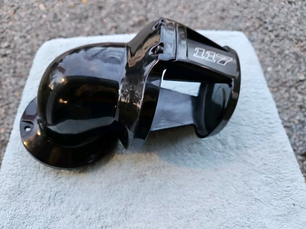 HARLEY M8 SCREAMIN EAGLE BLACK 117 HEAVY BREATHER AIR CLEANER 18