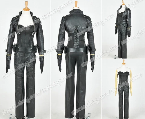 Green Arrow Cosplay Black Canary Sara Lance Costume Party Outfit Whole Set Cool