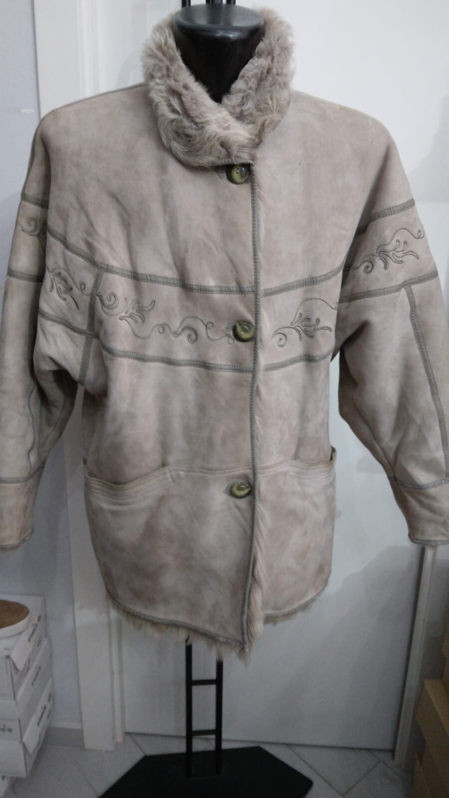 Pre-Owned Gray Women's Montone Size 44 MGS363PI