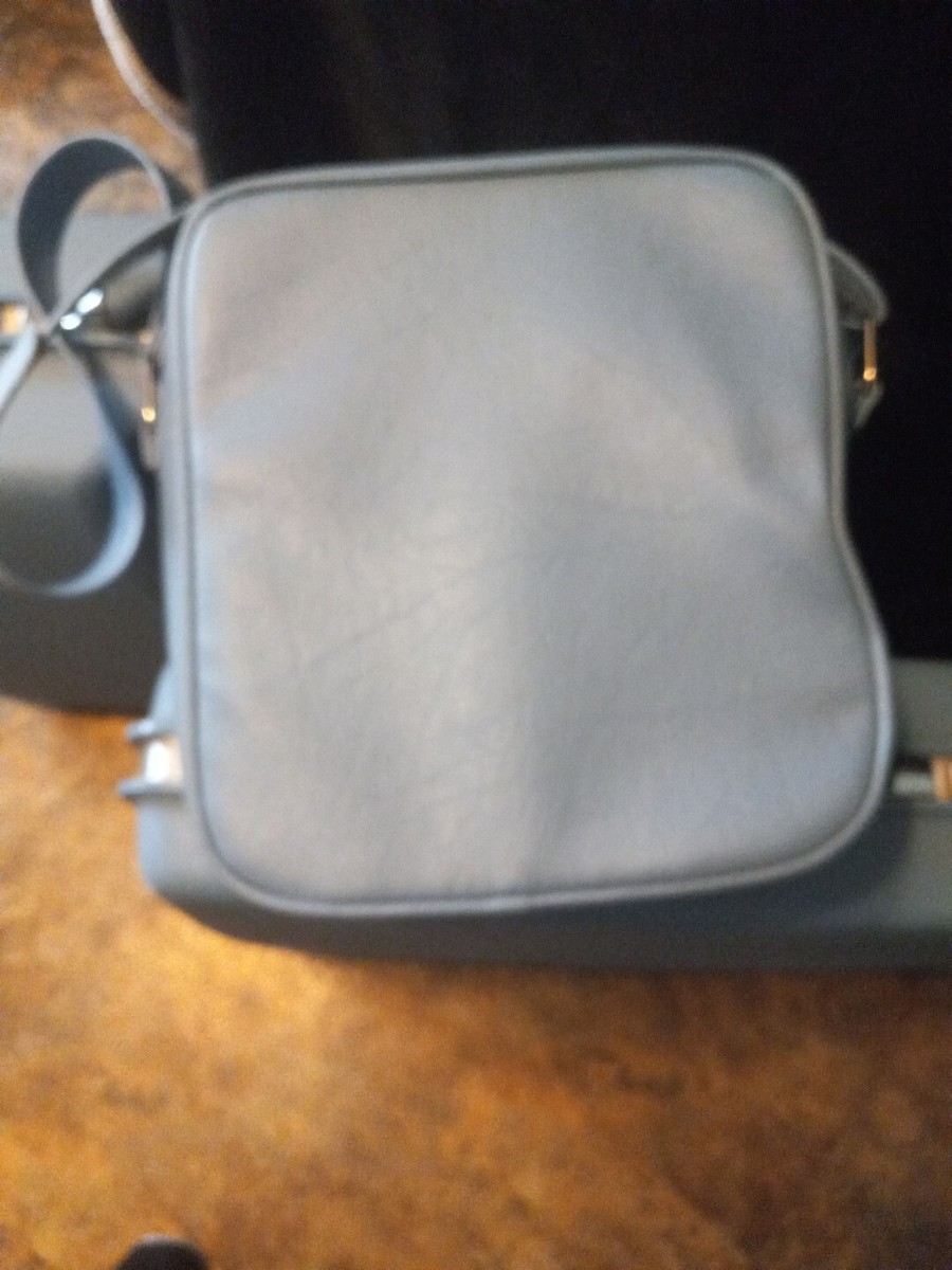 3 pc Vintage Samsonite Luggage Set Blue Hard Shell Travel Luggage