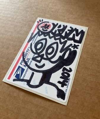 2014 ORFN ORIGINAL HAND DONE GRAFFITI STICKER RARE BARRY MCGEE | eBay