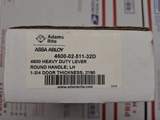 Adams Rite 4600-02-511-32D Lever Assa Abloy  Stainless Steel