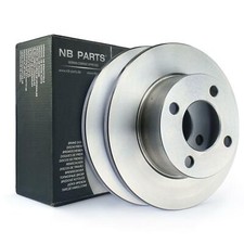 2x Bremsscheibe hinten 245mm voll Audi 100 C3 80 B3 B4 90 B3 Cabriolet Coupe 8B