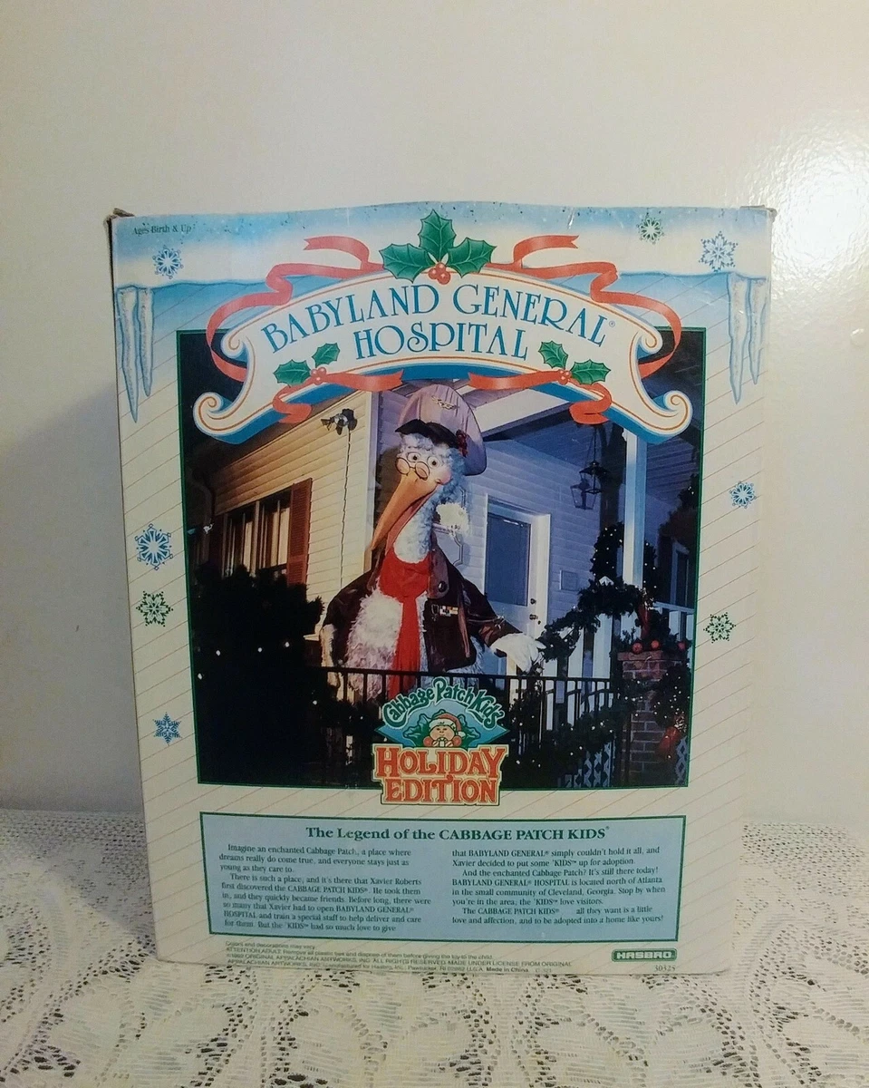 Vintage 1992 Cabbage Patch Kids Hasbro Kmart Holiday Edition Christmas Elf Doll