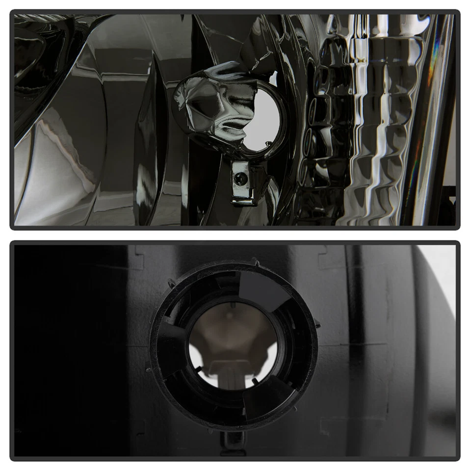 Faros + lámparas de señalización de esquina Smoke 1997-2004 Ford F150 Expedition 97-99 F250 Foto 3 de 4