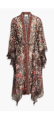 New £722 Camilla Franks Handkerchief Hem Layer Robe Jacket L/ XL Liv A Little - Picture 9 of 19