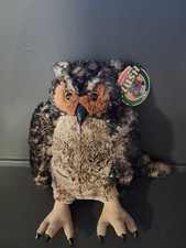 Melissa  Doug Owl Plush Toy Stuffed Animal Soft Lifelike Brand New
