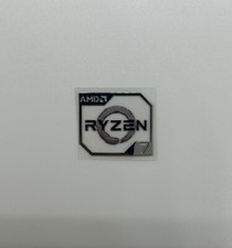 1x AMD Ryzen 7 Transparent Desktop / Laptop sticker label NEW