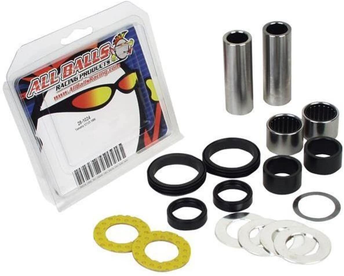 All Balls Racing Swingarm Bearing Kit – 28-1176 Complete Bearing & Seal Set For Off-Road Motorcycles & ATVs