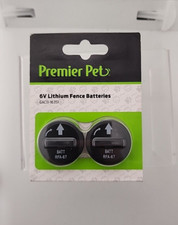 Premier Pet Guardian 6V Lithium Fence Batteries NEW GAC11-16351 Expires 03/2034