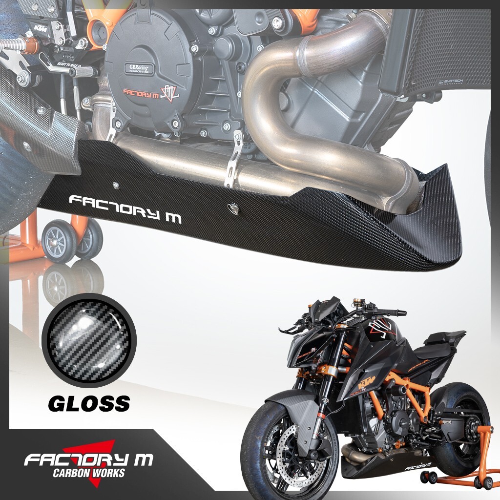 FACTORY M] KTM 1290 SUPER DUKE Gen 3 (2020 ~ ) Carbon Fiber BELLY