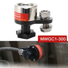 300A Magnetic Welding Ground Clamp Grounding Magnet Connector Industrial Welding