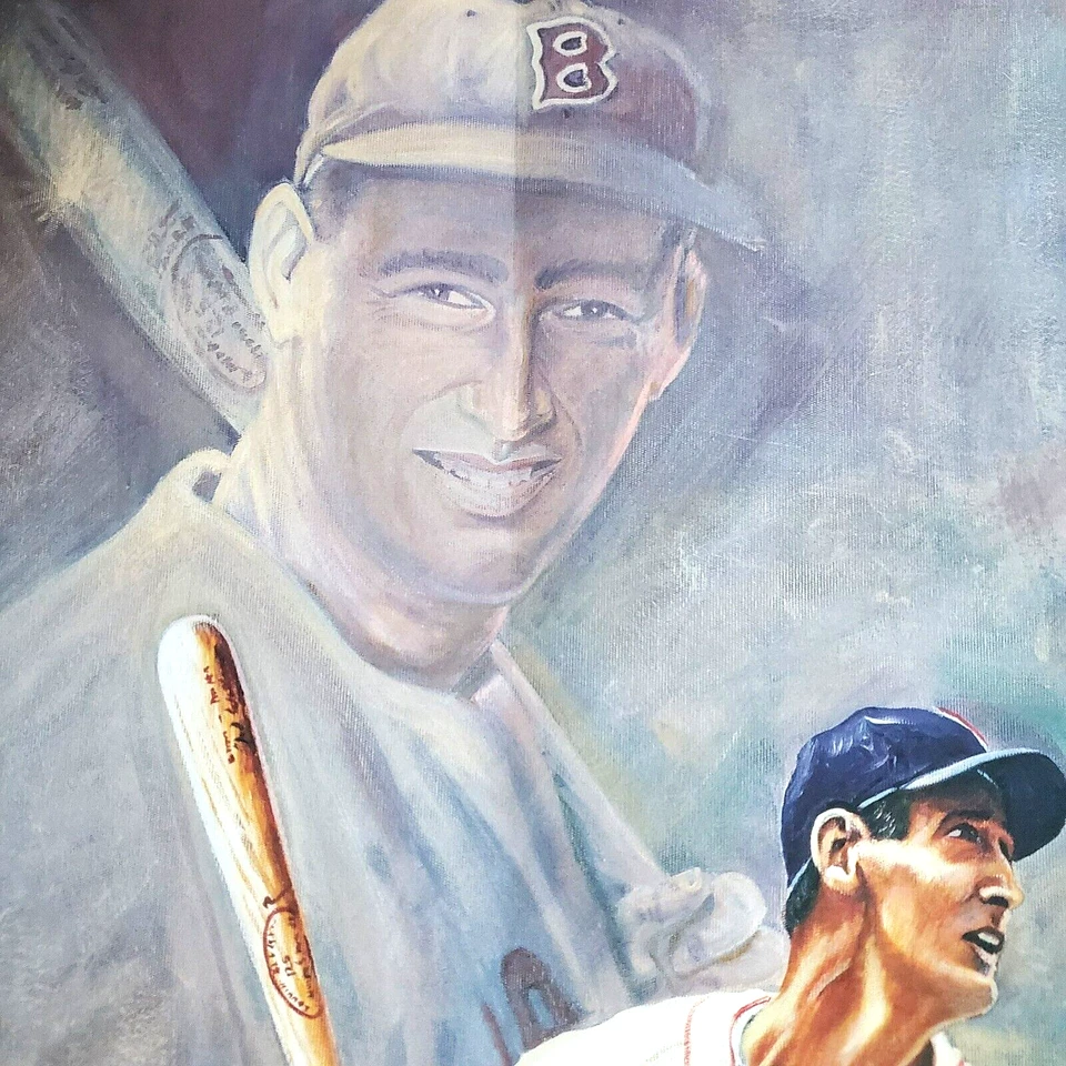 Póster publicitario Ted Williams Card Co. Gene Locklear Collection 1993 Foto 4 de 4