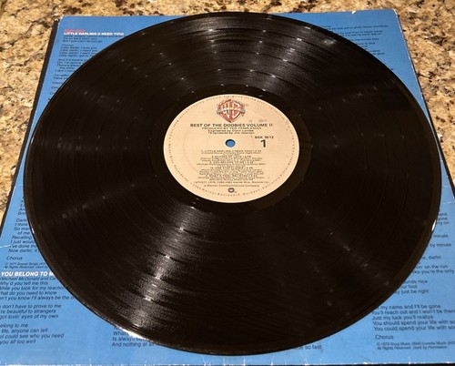 Doobie Brothers "The Best Of the Doobies Volume II" 1981 LP, Warner BSK-3612 - Picture 5 of 6