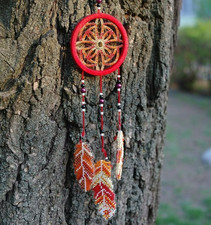 Embroidery Kit art DIY Dream Catcher Bead Pla...
