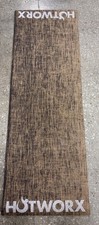 Hotworx Hemp Fiber Yoga Mat 72x24 Brown Hot Yoga Pilates