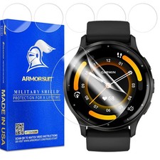 6 Pack for Garmin Venu 3 45mm Screen Protector MilitaryShield HD Clear Film...