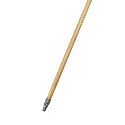 Carlisle Wood Handle 40'' x 7/8'' Metal Threaded Tip 4027500 (12 Pack) - NEW
