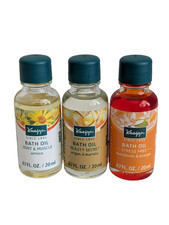 Kneipp Bath Oil Mini Lot 3 Arnica Joint Muscle Argan Marula 20ml/.67oz