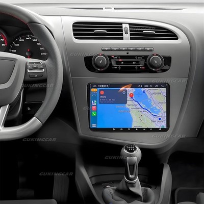 9'' Car Stereo Radio For Seat Leon 2005-2012 Android 13 CarPlay GPS BT NAVI