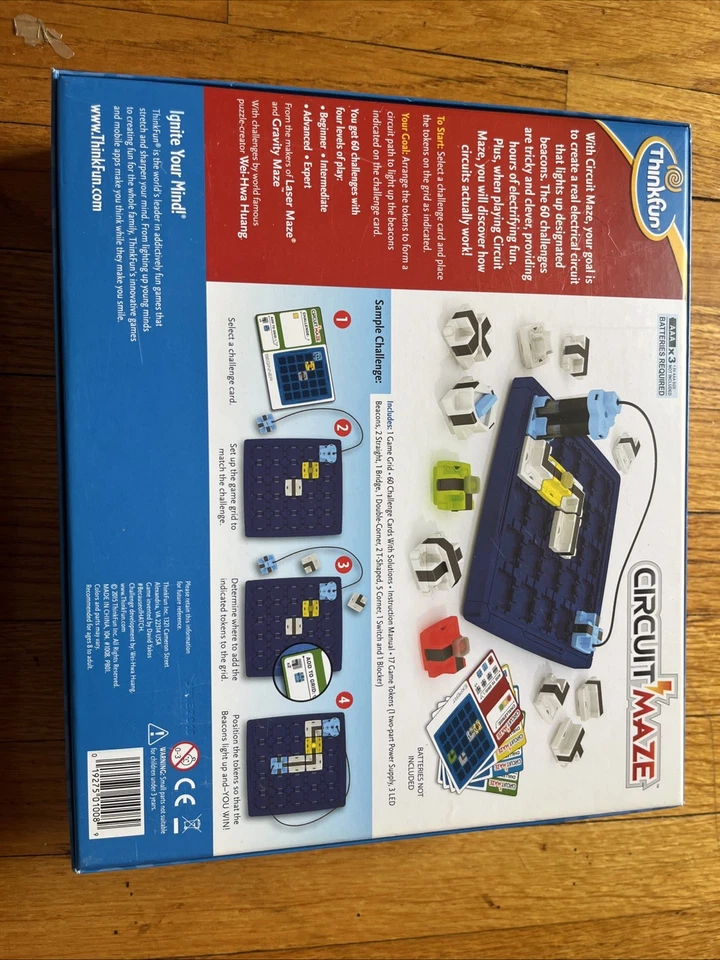 Juego de lógica de corriente eléctrica Circuit Maze, ¡de 8 años a adulto! Foto 2 de 4