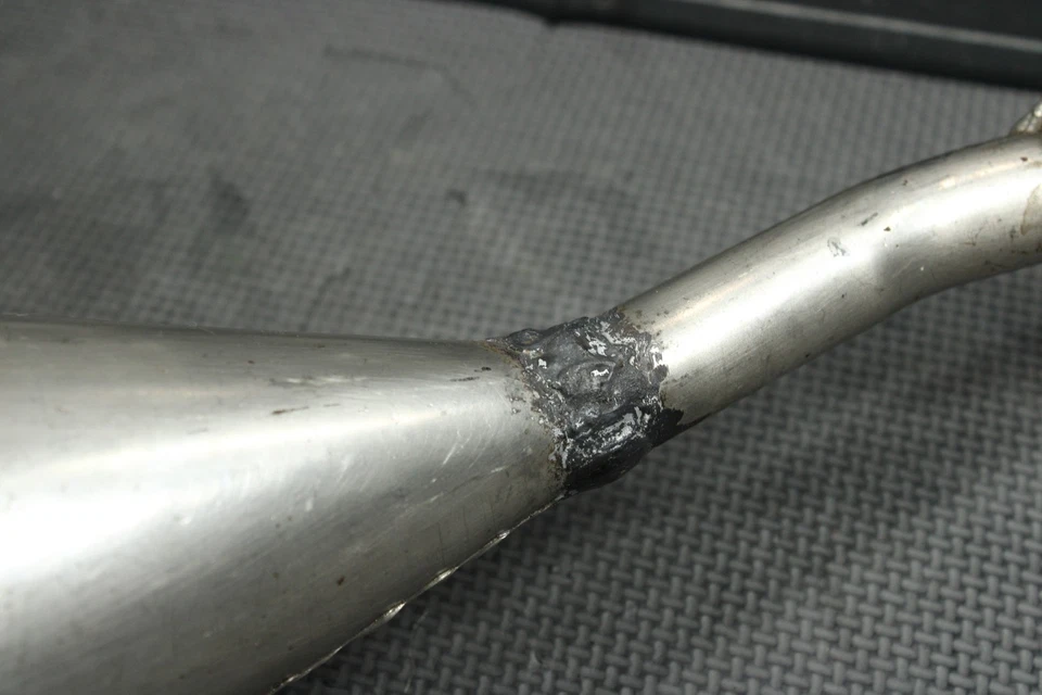 1997 HONDA CR80R CR80RB FMF FATTY EXHAUST PIPE CHAMBER HEADER READ DESC! - Image 4 of 4