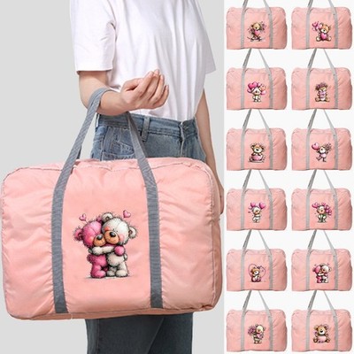 Multifunktionale Reise Teddybär Design faltbare leichte Gepäck Handtasche