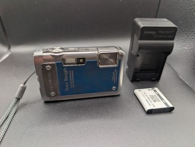 Olympus Stylus Tough 8010 14MP Water Shockproof Digital Camera- Blue