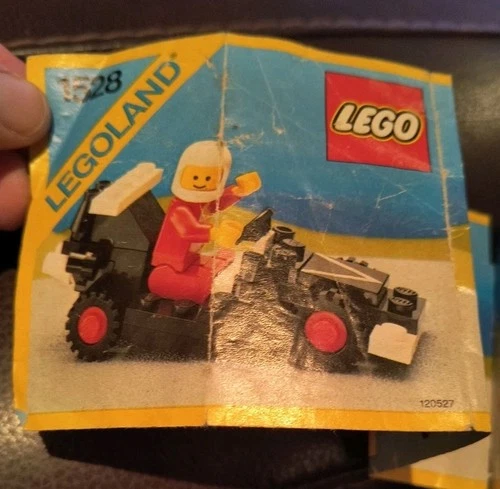 Lego 1528 Vintage Dragster Complete W Instructions