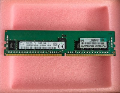 SK Hynix Arbeitsspeicher 16GB DDR4-2400MHz 1Rx4 ECC REG Server RAM (getestet)