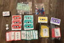Hooked On Phonics Math Master the Facts Levels 1-4 Parents Toolbox 85 Complete