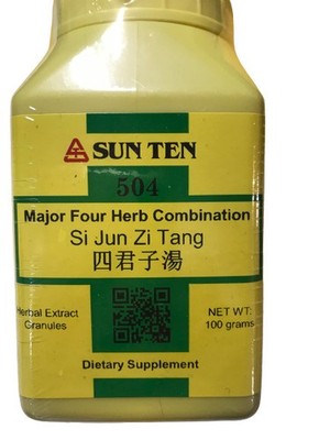 Sun Ten - Major Four Herb Combination, Granules / Si Jun Zi Tang / 四君子湯