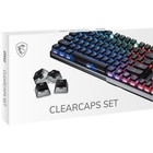 O - MSI Mechanical Keyboard ClearCaps
