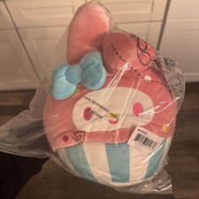 My Melody Hello Kitty Cupcake Plush Sanrio Gund Toy Premium Stuffed Animal 8  