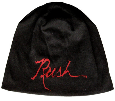 RUSH JERSEY BEANIE # 1 HEMISPHERES LOGO MÜTZE CAP