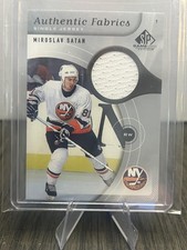 2005-06 SP Game Used #AF-SA Miroslav Satan Authentic Fabrics