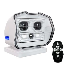 360° Boat Remote Control Spotlight Truck Car Marine Remote Searchlight 12V 60W
