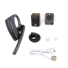 1Set Bluetooth Wireless Headset Earphone M Plug PTT For Motorola Walkie Talkie