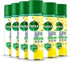 Dettol All-In-One Lemon Disinfectant Spray Multipack 6x300 ml- Fresh Pet, Shoe