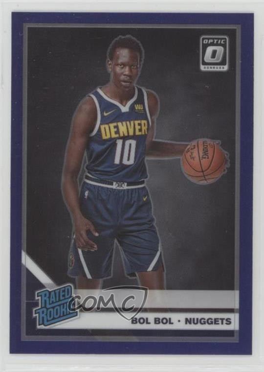 2019-20 Panini Donruss Optic Rated Rookie Purple Prizm Bol Bol #162 6h5