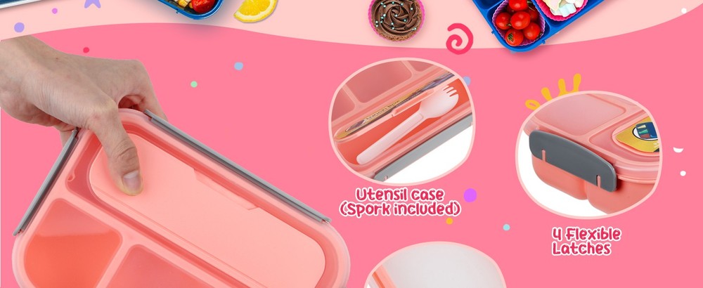 Mix Bento Box Adult, Lunch Box Kids, Lunch Containers for